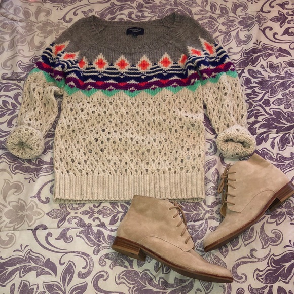 American Eagle Outfitters Sweaters - American Eagle Outfitters Multicolored Sweater S